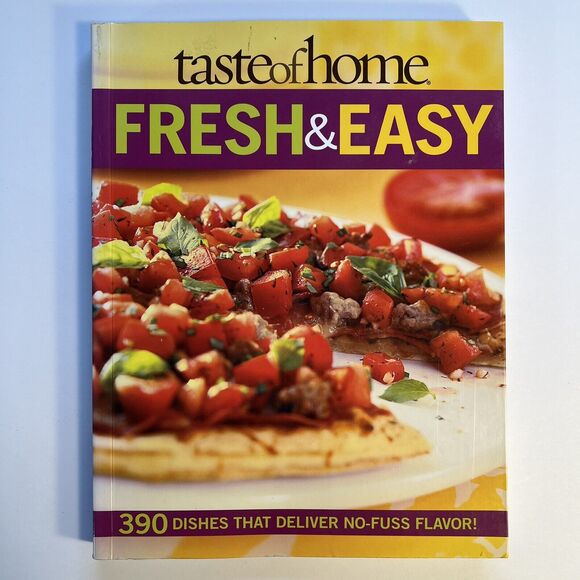 Taste of Home Fresh and Easy 390 Garden Fresh Recipes Cookbook Paperback - Picture 1 of 10
